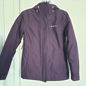 Columbia Interchange 3-in-1 jacket, women's size XS